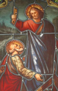 St Pierre recevant les clefs