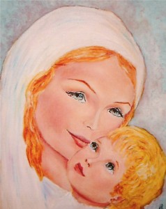Vierge et l'Enfant par Louis de Beaumont