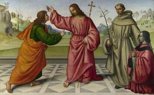 Saint Thomas apôtre-Giovanni_Battista_da_Faenza_-_The_Incredulity_of_Saint_Thomas