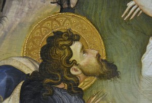 Joan Baptista, (detalle) retable de fra Bonifaci Ferrer, Museu de Belles Arts de València, Espanya