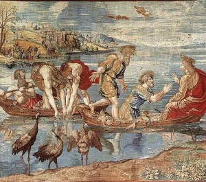 Pêche miraculeuse-Arazzi di raffaello(1519)