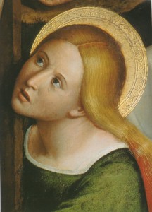 Ste Marie Madeleine, (détail), Louis Brea, 1512