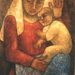 Vierge et l'enfant-Bajen