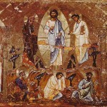 Transfiguration du Seigneur Icône du 12e siècle. Monastère Ste-Catherine du Sinaï.