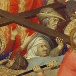 Le portement de croix (détail) par Simone Martini (14e)